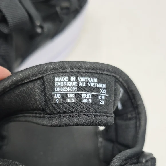 Nike Icon Classic Women's Black and White Platform Sandals Size 9 - Picture 6 of 6